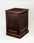 A Colonial washstand, cedar and pine, South Australian origin, 19th century, 81cm high, 61cm wide, 54cm deep