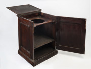 A Colonial washstand, cedar and pine, South Australian origin, 19th century, 81cm high, 61cm wide, 54cm deep - 2