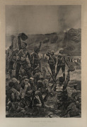 A pair of Boer War engravings, circa 1900, original frames with gilt slips, ​120cm x 93cm overall - 3