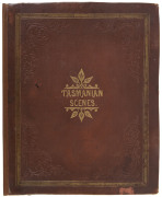 TASMANIAN PHOTOGRAPHS by Samuel Clifford An old-time album, circa 1875 titled "TASMANIAN SCENCES" on the front cover and with "S. Clifford, Photographer, Hobart Town" in manuscript on the blank front endpaper. The album contains 24 albumen paper prints, e