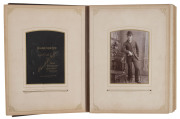 Tasmanian photo album endorsed "For Minnie, A present from her affectionate sister. Jennie F. Jones, 20.7.86", - 2