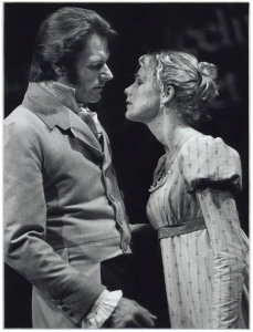 TRACEY SCHRAMM, etc. A group of four b&w 1992 - 1994 theatrical production photographs featuring Warren Mitchell in "The Homecoming", Toni Collette in "King Lear", Richard Roxburgh and Angie Milliken in "Closer" and Miriam Margolyes and Tony Taylor in "The Way of the World"; also, individual images by Jeff Busby (1999) and Peter Holderness (1989). (6).