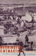 VICTORIA'S MORNINGTON PENINSULA No Fog. No Frost! Mornington & Mount Martha For Winter Sunshine. Victoria, Australia, Take a Kodak c1930s; Colour process lithograph, 101 x 63cm. Linen-backed. Text & logo lower right "Poster No. 172. Victorian Railways, A