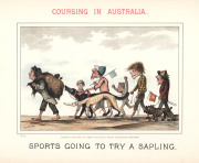 R.A. TAYLOR (Britain and Australia), Coursing In Australia, 22 coloured lithographs (of 24), printed and published by Sands & McDougall [Melb.], circa 1880s, 26.5 x 36.5cm