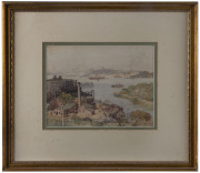 ARTHUR D'AUVERGNE BOXALL (1895-1943), Harbour Views, watercolour, signed and dated lower left "d'A Boxall, 1/26" - 2