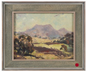 HERBERT CARSTENS (1904-1978) Gowrie Junction Landscape oil on board signed lower left "Carstens" - 2