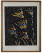 SIDNEY NOLAN (1917-1992), Flower Series 7, colour screenprint, edition 68/70, signed in pencil lower right' Nolan", ​55 x45cm - 2