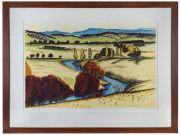 JEFFREY MAKIN (1943-) Near Merrijig Printer's Proof, colour lithograph signed "Makin" and dated '96" at right 60 x 91cm (framed & glazed 92 x 122cm overall) - 2