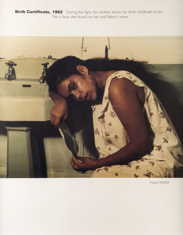 TRACEY MOFFATT (born 1960 - ), 'Scarred for Life' 1994 Series of nine colour photo-lithographs:
