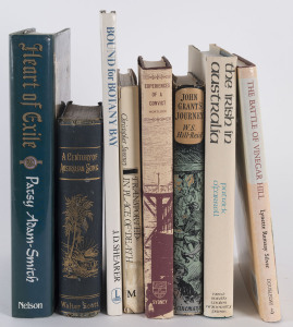 CONVICTS, THE CONVICT ERA & THE CONSEQUENCES OF THE SYSTEM OF TRANSPORTATION: A collection of books and monographs, predominantly dealing with these subjects (and a few other subjects associated with early Australian history and emigration); mainly hardcover and with d/j's; minor duplication noted. (60+ items).