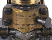 A massive hand-operated seal embossing screw press for "AUSTRALIAN MERCANTILE LAND AND FINANCE COMPANY LIMITED" 1863; the base 38 x 18cm. [With a custom built timber carrying case.] - 2