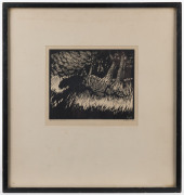 FRANCIS WILLIAM MAHONY [1908 - 1989], Shadows, woodcut, editioned 38/50, titled, signed and dated '29 in the lower margin, 14 x 15cm. - 2