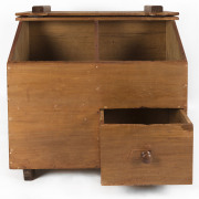 A Colonial dough box, kauri pine, South Australian origin, 19th century, ​88cm high, 96cm wide, 52cm deep - 2