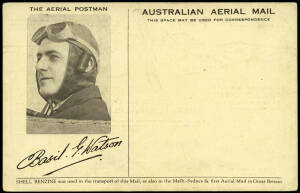 Feb.1917 (AAMC.14a) Basil Watson flight postcard, fresh Unused.