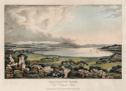JOSEPH LYCETT [1774 -1828 ] Beaumonts' Lake, Van Diemens Landhand coloured aquatint from “Views in Australia or New South Wales and Van Diemen's Land Delineated...”Published London J. Souter, 1825, 23 x 33cm.