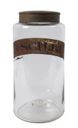 An antique apothecary jar, 19th century, 39cm high
