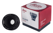 LEITZ: Leica ELMAR 65mm f3.5 lens [#2379273] black finish, new-in-box 11162.