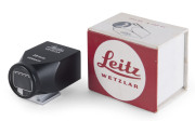 LEITZ: Leica black 12007R 28mm BL Finder; mint in box.