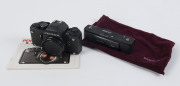 ASAHI KOGAKU: Pentax LX 35mm SLR camera body [#5325175] with cap and instruction manual, accompanied by a Winder LX [#114438]. (2 items).