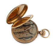 F. ROTIG HAVRE Gent's openface pocket watch in 18ct gold case (No.1064), 19th century - 3