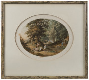 Set of four Le Blond & Co. London oval prints, 19th century, ​framed 27 x 29cm overal - 4