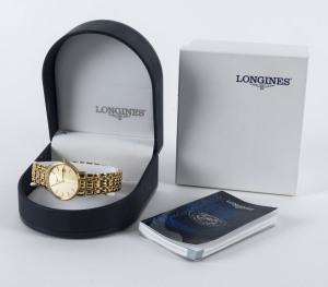 LONGINES Gent's quartz wristwatch with original box and papers