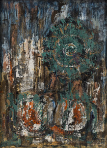 FRANK GEORGE HODGKINSON (Australian, 1919 - 2001), 'Sea Star', oil on masonite board, signed and titled verso, 90cm x 60cm