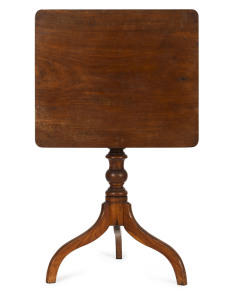 Georgian mahogany crab-legged, tilt-top wine table, circa 1810