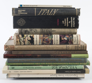 ART, SCULPTURE & TAPESTRY: A small library of reference books on Australian and international art mostly hardcover