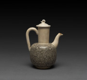 A Chinese earthenware teapot, Song Dynasty, 14cm high