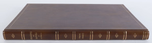MORRIS, Frank T. Pigeons and Doves of Australia[Melbourne, Lansdowne Editions, 1976] 164pp, #190 from a limited edition of 500, signed by the artist. Hardcover, bound in full leather with gilt ruled borders, gilt lettering and ornate finish to spine.