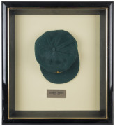 ZAHEER ABBAS' PAKISTAN TEST CAP, green wool with the five-armed star logo of the Pakistan Cricket Board embroidered to front. Made by Naeem Cap Industry, with "Z" in pen on the label and "ZAHEER" in pen on the plastic lining. Very fine condition and attra - 2