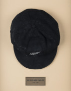 RICHARD HADLEE, NEW ZEALAND TEST CAP, circa 1988 Richard John HADLEE (Canterbury, Nottinghamshire, Tasmania & New Zealand, 1971-90). New Zealand black cloth Test Team cap, by Albion C&D of Australia, with embroidered "silver fern" emblem of New Zealand to