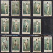 1903 W.D. & H.O. Wills (Australia) 'Australian & English Cricketers [numbered]' complete set [25], Mixed condition, mainly VF+. Cat.&pound;425. - 2