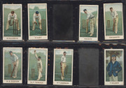1903 W.D. & H.O. Wills (Australia) 'Australian & English Cricketers [numbered]' complete set [25], Mixed condition, mainly VF+. Cat.&pound;425. - 3