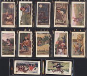 1905 Sniders & Abrahams 'Cricket Terms', complete set (12). Mixed condition. Cat.&pound;390.