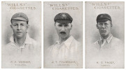 1911 W.D. & H.O. Wills (Australia)&nbsp; 'Australian & English Cricketers' (with 'Capstan' or 'Vice Regal' reverses), complete set [59], mainly VG/VF. Cat.&pound;800.