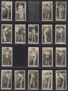1929 Wills (Australia) 'Cricket Season 1928-29', large part set [40/48], VF/EF; including four of the rare cards Bettington, Ironmonger, Kelleway & Scott. - 2