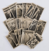 1929 Wills (Australia) 'Cricket Season 1928-29', large part set [40/48], F/EF; plus duplicates. [Total: 82].Cat.&pound;285+