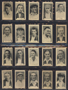 1932 Godfrey Phillips Ltd (B.D.V.) Test Cricketers, complete set [38] plus the scarce two corrected cards: No.18 Douglas Jardine (Surrey and incorrect Warwickshire cards) and No.31 T.B. Mitchell (two different players!). Superb condition. (Total: 40). - 2