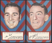 1953 Argus '1953 Football Portraits', large size (19.5 x 11.5cm), the complete set of Fitzroy players [6]. VF/EF. - 3