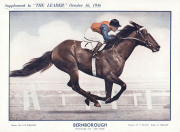 A collection of thirty-two Australian Newspaper and Magazine Supplements featuring Australian Racehorses, 1905-1946. Process and colour lithographs, with letterpress, all with title and text detailing each horse’s background and most with date above, in - 3