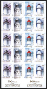 COMMONWEALTH OF AUSTRALIA: Decimal Issues: BOOKLETS (PEEL & STICK): 1980s-2000s selection opened-out for display in ringbinder, many issues in booklets of 10 and of 20, light duplication, FV: $900+. The most convenient form of "postage" - no moisture required!
