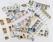 COMMONWEALTH OF AUSTRALIA: Decimal Issues: Mostly 1990s-2000s issues with M/Ss, sheetlets, gutter blocks and single stamps, values to $5 with plenty of $1 values sighted, FV $1000+ (many 100s)