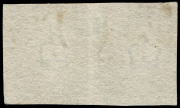 GREAT BRITAIN: 1840 (SG.3) 1d grey-black pair [EC-ED], complete margins (very close at base), cleanly struck Maltese Cross cancels in black, Cat &pound;1000+. - 2