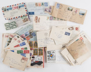 REST OF THE WORLD - General & Miscellaneous Lots: Bundle of covers including Australia 1954 Olympics philatelic covers, GB 1940s-50s FDCs, airmail covers to Australia including 1951 from Indonesia with United Nations Day & Sports Festival sets and c.1956