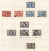 COMMONWEALTH OF AUSTRALIA: Other Pre-Decimals: 1927-65 Collection including 1929 1½d WA Centenary Re-entry used, 1932 Kingsford Smith 6d violet Re-entry & Extra Islands varieties used, 2d to 6d set in imprint blocks of 4 mint, 3½d UPU, 5½d Foundation & 7½ - 2