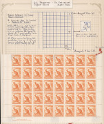 COMMONWEALTH OF AUSTRALIA: General & Miscellaneous: 1914-60s mostly mint array with 6d Engraved Kooka (CTO), Roos CofA 2/- Die II imprint block, Overprinted 'OS' 1/- Lyrebird and 2d & 3d Kingsford Smith (CTO), KGVI Robes both papers sets plus Thick Paper - 2