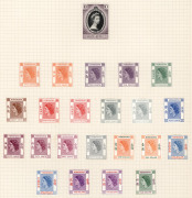 HONG KONG: 1938-70 mint collection with 1938-52 KGVI Defintives to $2 reddish-violet & scarlet and $5 green & violet including 30c yellow-olive SG.151, KGVI commemoratives complete including Silver Wedding set, QEII 1954-62 Definitives to $5, 1961-70 com - 6