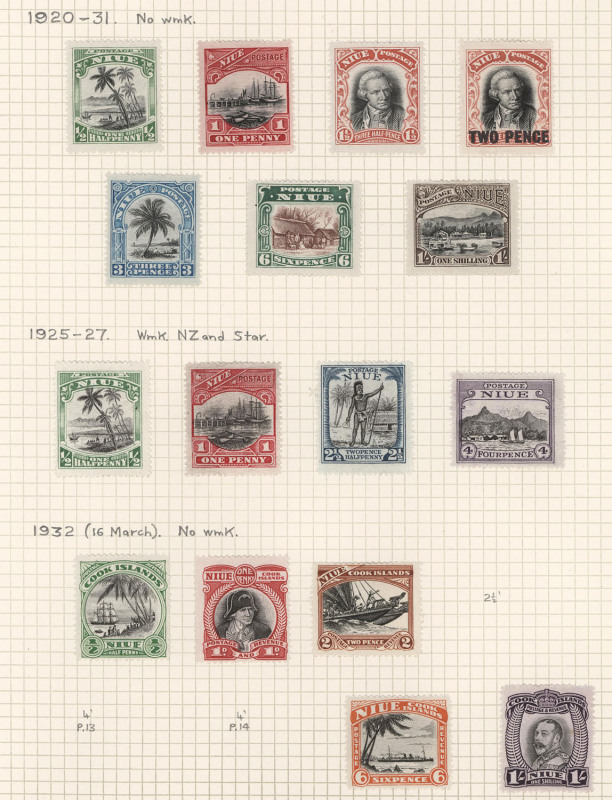 REST OF THE WORLD - General & Miscellaneous Lots: New Guinea to Norfolk Island British Commonwealth Collection with New Guinea Birds optd 'OS' used, NWPI 6d greyish ultramarine Die II perf 'OS' with Talasea datestamp (Cat. £200), New Hebrides 1911 2/- &